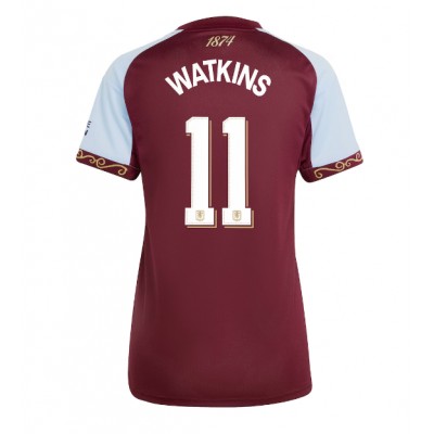 Aston Villa Ollie Watkins #11 Heimtrikot Frauen 2025-26 Kurzarm Aston Villa Ollie Watkins #11 Heimtrikot Frauen 2025-26 Kurzarm